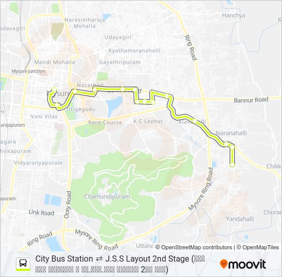 182 Bus Line Map