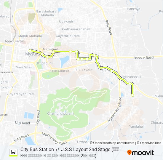 182 Bus Line Map