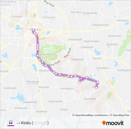 204 Bus Line Map