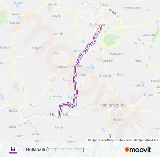 220 Bus Line Map