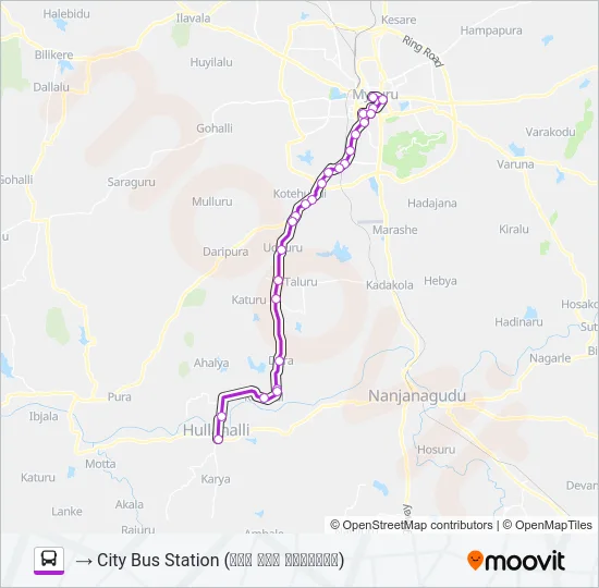220 Bus Line Map