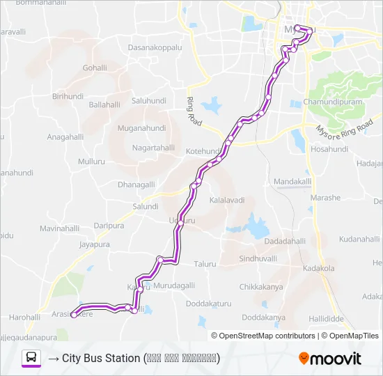 230 Bus Line Map