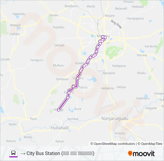 234 Bus Line Map