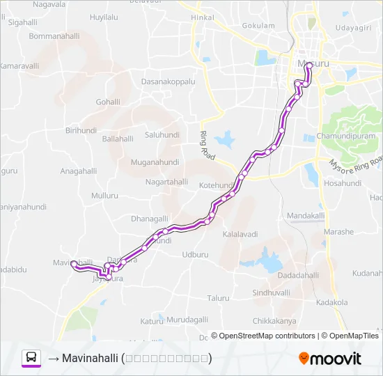 235 Bus Line Map