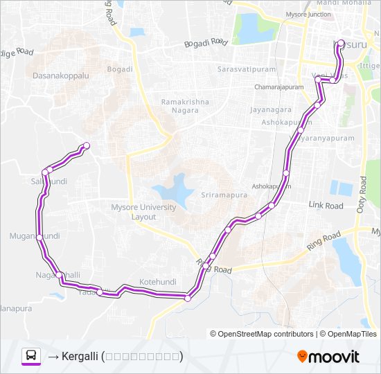 237 Bus Line Map