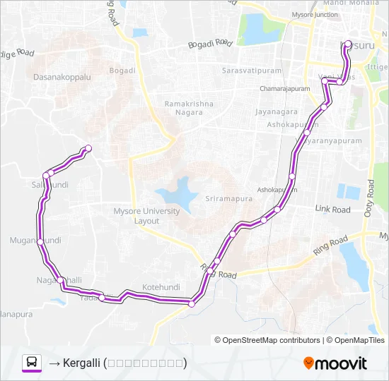 237 Bus Line Map