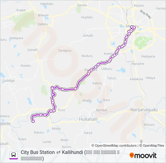 240 Bus Line Map