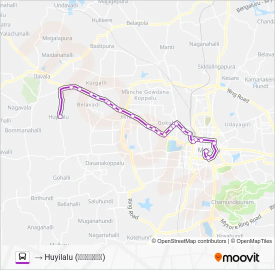 260 Bus Line Map