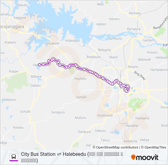 264 Bus Line Map