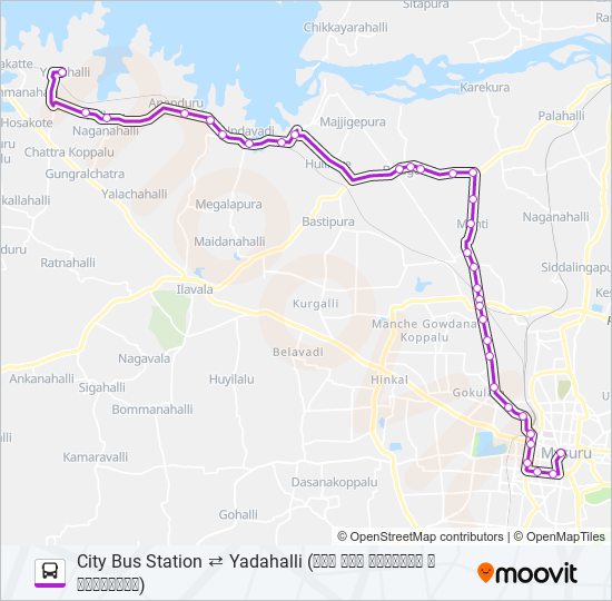 306 bus Line Map