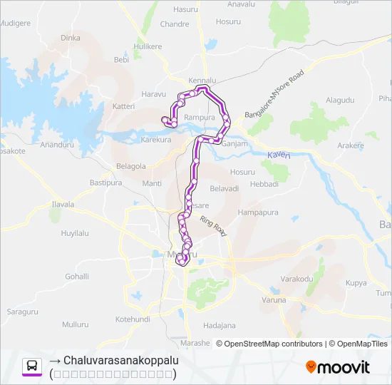 312 Bus Line Map