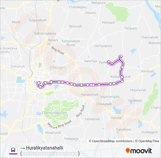 324 Bus Line Map