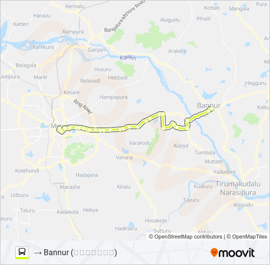 328 bus Line Map