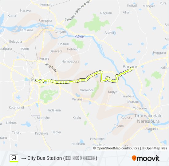 328 Bus Line Map