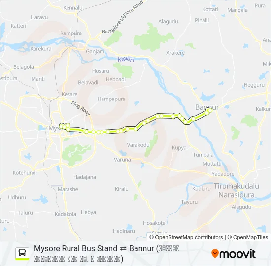 329 Bus Line Map