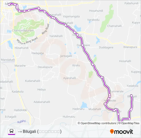 346 Bus Line Map