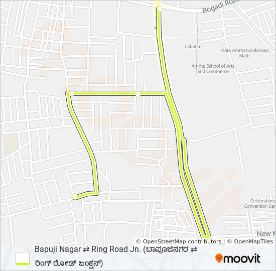 51L bus Line Map