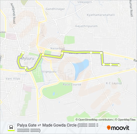 Bus 80p 80p Route: Schedules, Stops & Maps - → Palya Gate (ಪಾಳ್ಯ ಗೇಟ್) (Updated)