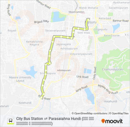 94A Bus Line Map