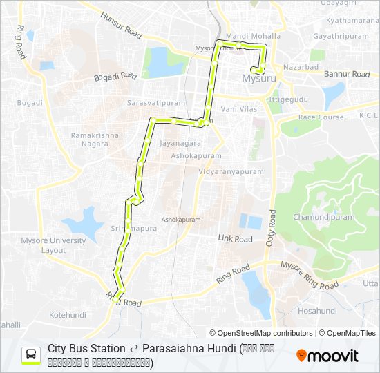 94A bus Line Map