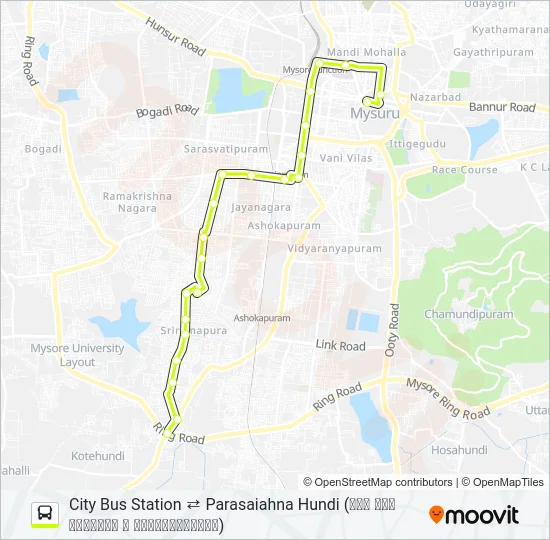 94A Bus Line Map