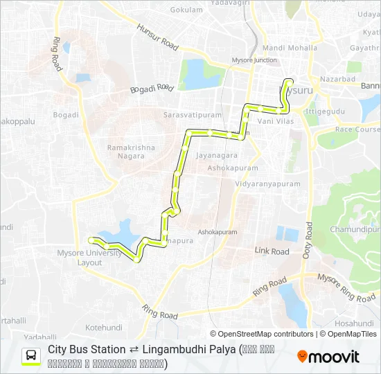 94B Bus Line Map