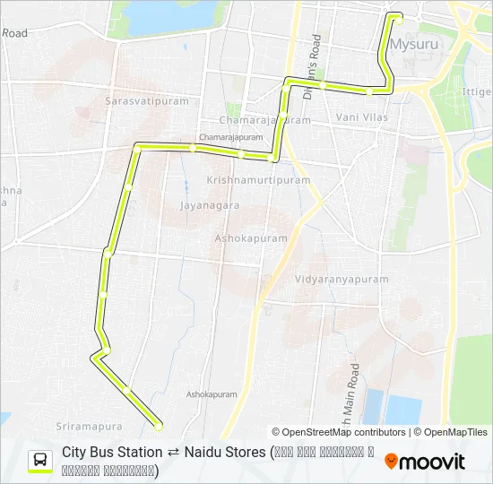 94C Bus Line Map
