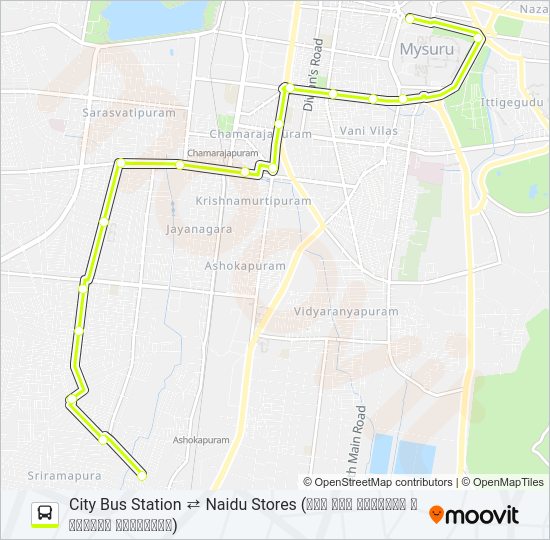 94C Bus Line Map