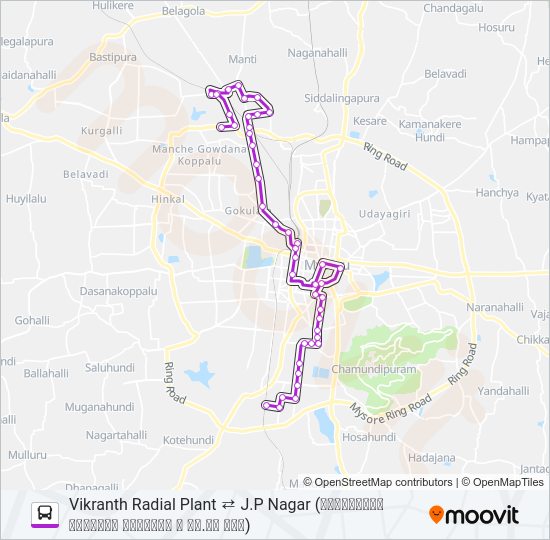 11FC Bus Line Map