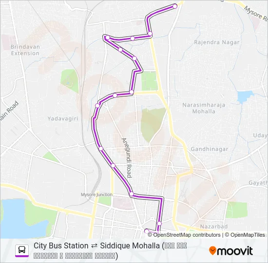 150Q Bus Line Map