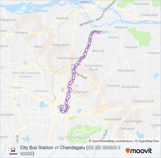 178A Bus Line Map