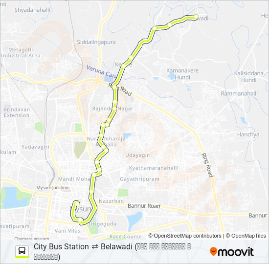 178B Bus Line Map