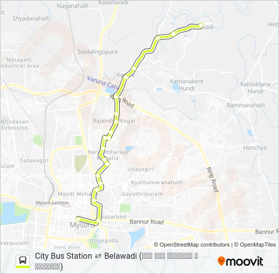 178B Bus Line Map