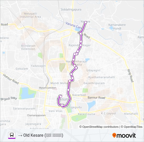 178K Bus Line Map