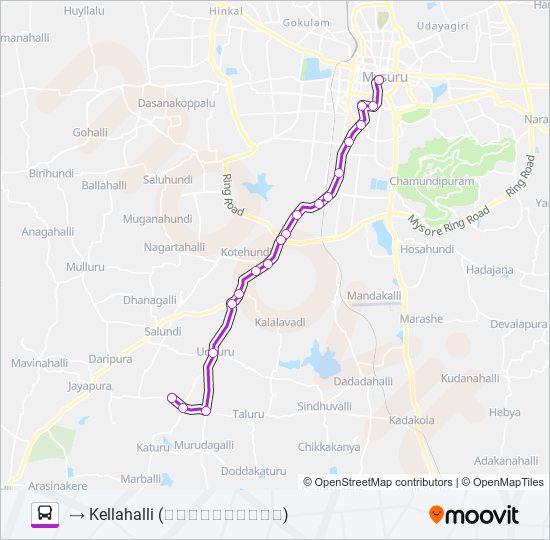 237K bus Line Map