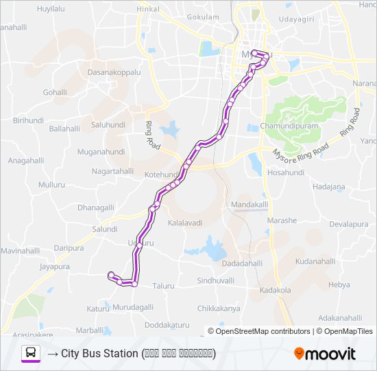 237K bus Line Map