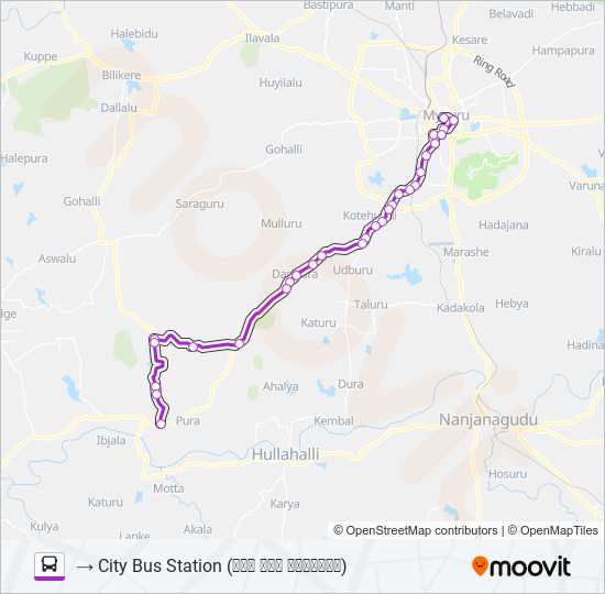 240H bus Line Map