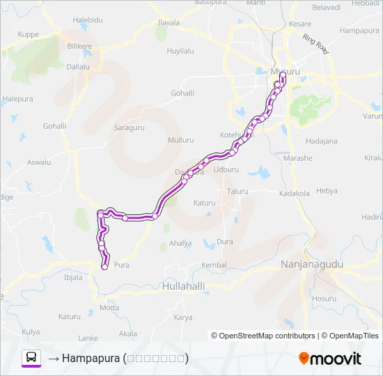 240H Bus Line Map