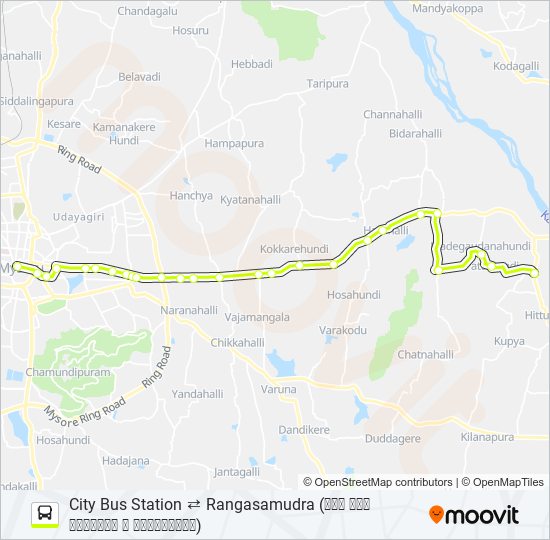 328R bus Line Map