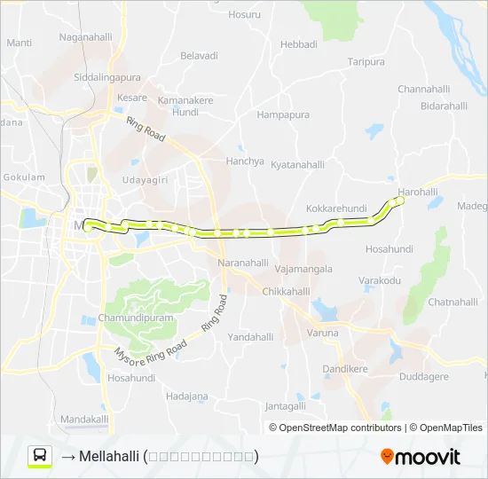 333C Bus Line Map