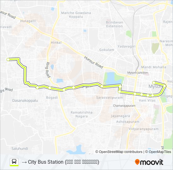 51CB bus Line Map