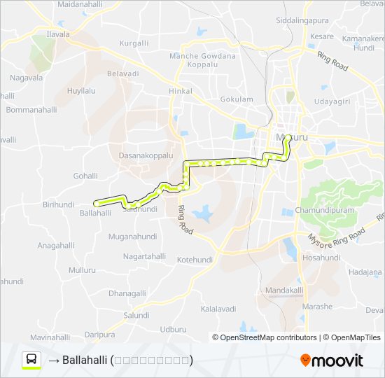 91BL Bus Line Map