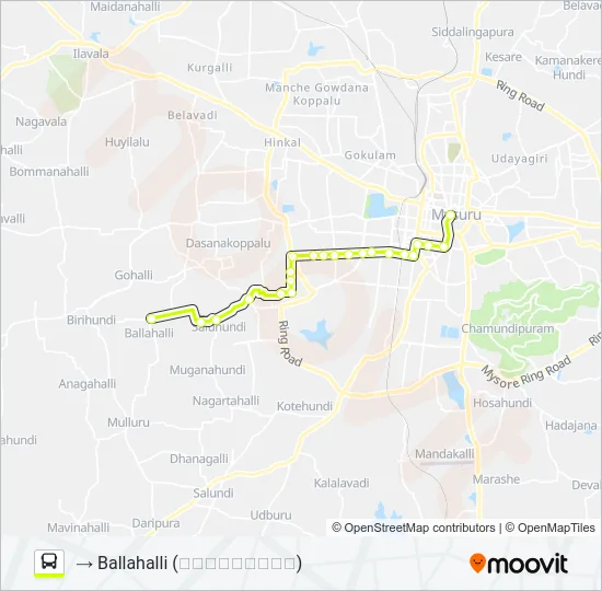 91BL Bus Line Map
