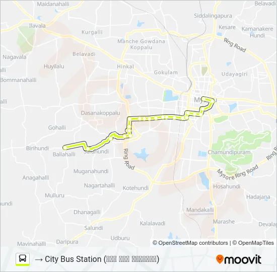 91BL Bus Line Map