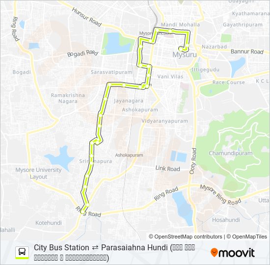 94DC bus Line Map