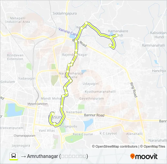 178AM Bus Line Map