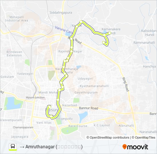 178AM bus Line Map