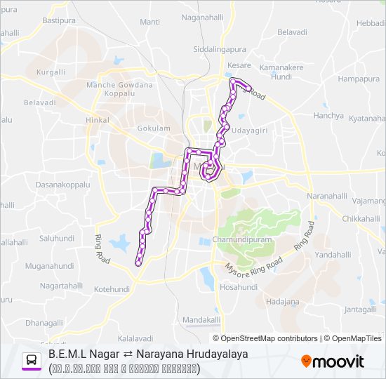 178DB Bus Line Map