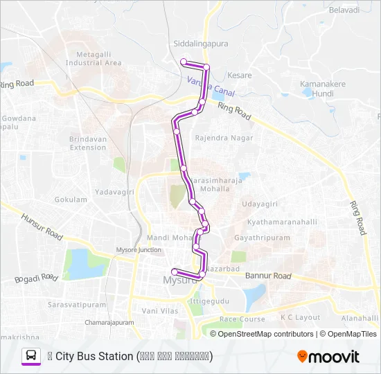 178KM Bus Line Map