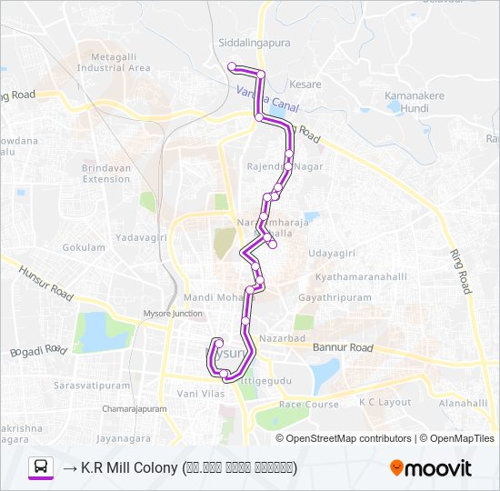 178KR bus Line Map